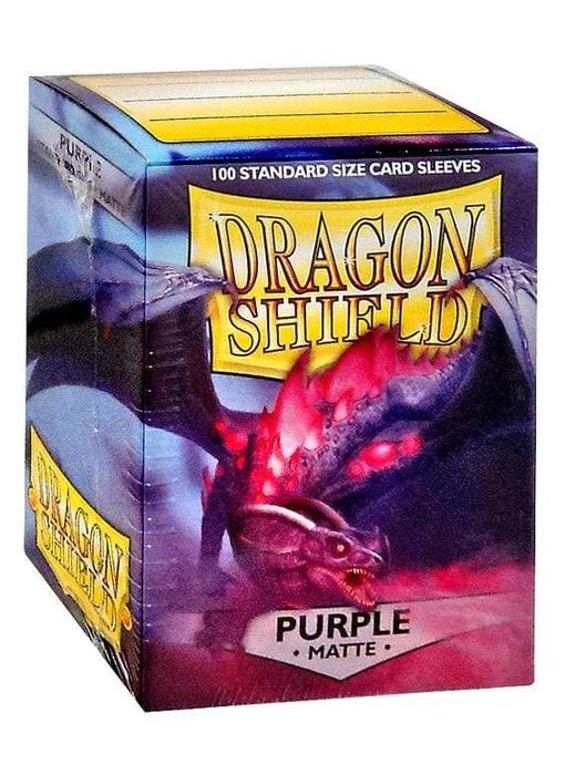 Dragon Shield Sleeves Matte Purple(100)