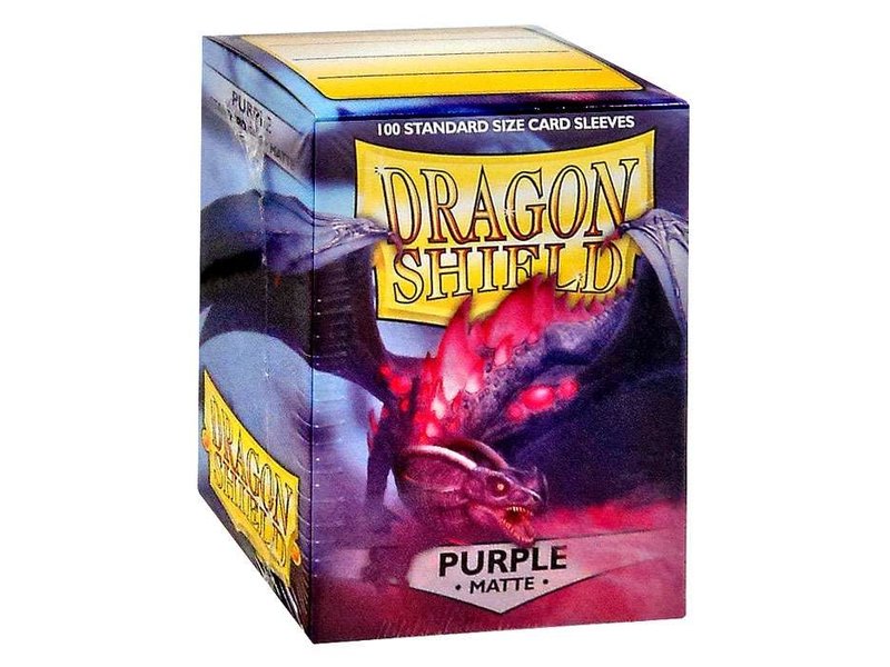 Dragon Shield Sleeves Matte Purple(100)
