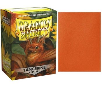 Dragon Shield Sleeves Matte Tangerine(100)