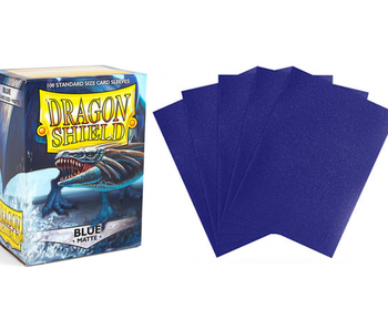 Dragon Shield Sleeves Matte Blue(100)