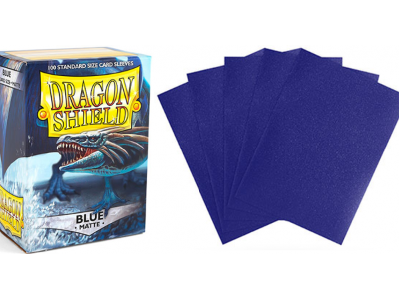 Dragon Shield Dragon Shield Sleeves Matte Blue(100)