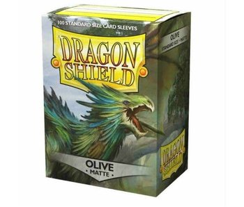 Dragon Shield Sleeves Matte Olive(100)