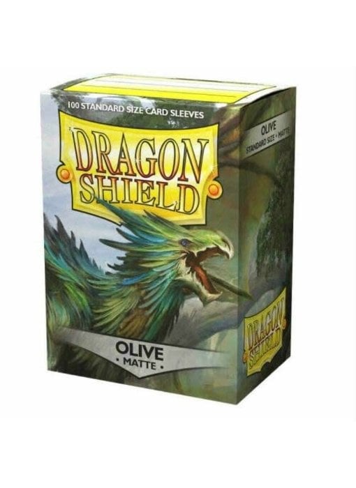 Dragon Shield Sleeves Matte Olive(100)