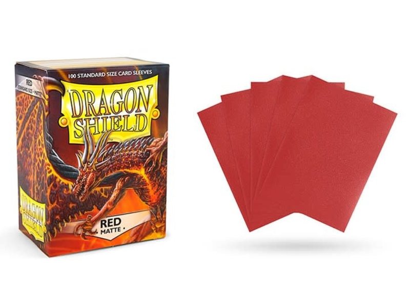 Dragon Shield Dragon Shield Sleeves Matte Red(100)