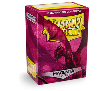 Dragon Shield Sleeves Matte Magenta(100)