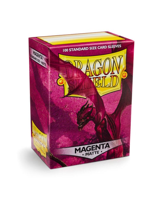 Dragon Shield Sleeves Matte Magenta(100)
