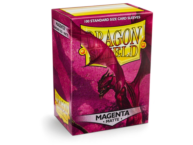 Dragon Shield Sleeves Matte Magenta(100)