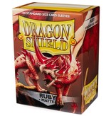 Dragon Shield Sleeves Matte Ruby(100)