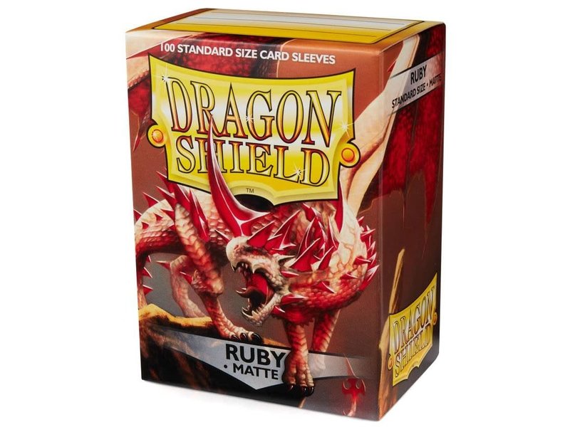 Dragon Shield Dragon Shield Sleeves Matte Ruby(100)