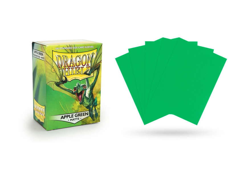 Dragon Shield Sleeves Matte Apple Green(100)