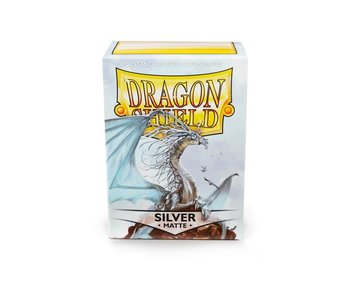 Dragon Shield Sleeves Matte Silver(100)