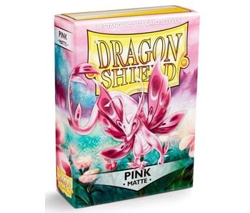 Dragon Shield Sleeves Matte Pink(60)