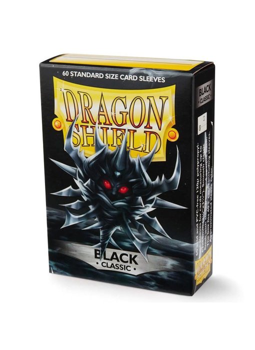 Dragon Shield Sleeves Classic Black(60)