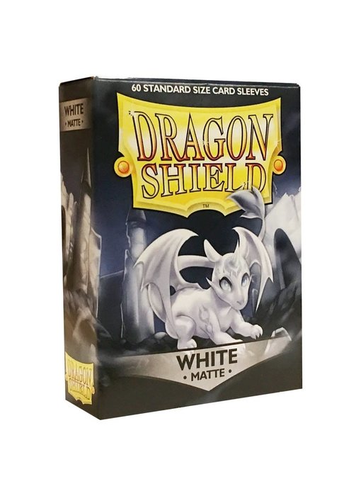 Dragon Shield Sleeves Matte White(60)