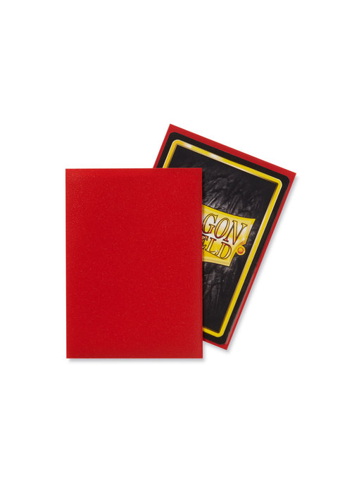 Dragon Shield Sleeves Matte Crimson(60)