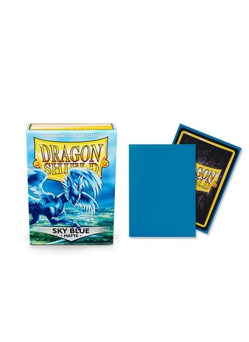 Dragon Shield Sleeves Matte Sky Blue(60)