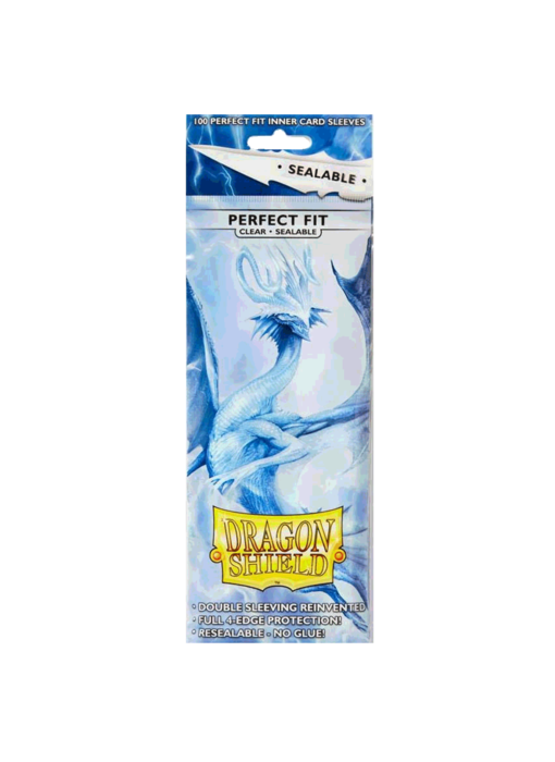 Dragon Shield Perfect Fit Sleeves Sealable Clear(100)