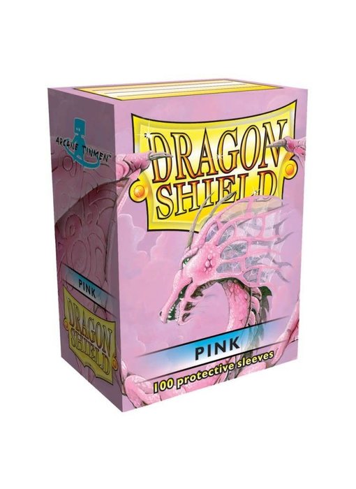Dragon Shield Sleeves Pink (100)