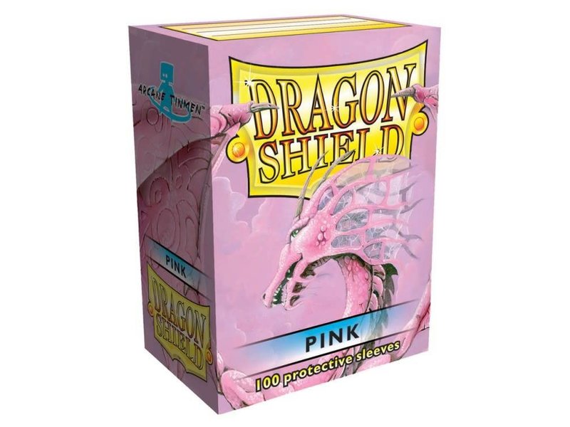 Dragon Shield Sleeves Pink (100)