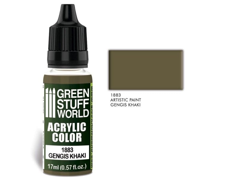 Green Stuff World GSW Acrylic Color GENGIS KHAKI (1883)