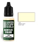 Green Stuff World GSW Acrylic Color IVORY TUSK (1843)