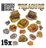 Green Stuff World GSW 16x Resin Treasure Pieces