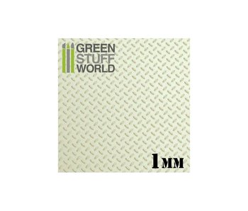 GSW ABS Plasticard - Thread DIAMOND 1mm Textured Sheet