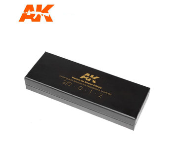 Ak Interactive Siberian Kolinsky Brushes Deluxe Case (AK-AKSK-10)