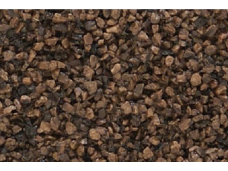 Woodland Scenics Woodland Scenics Coarse Ballast - Dark brown (12 Oz) B85