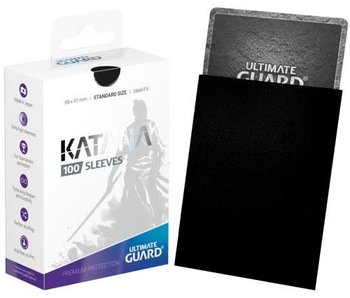 Ultimate Guard Sleeves Katana Black 100Ct