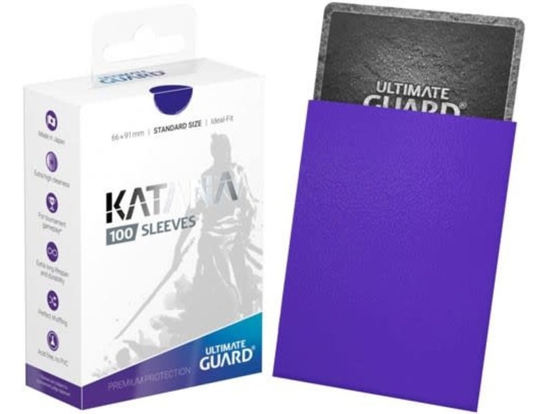 Ultimate Guard Ultimate Guard Sleeves Katana Blue 100Ct