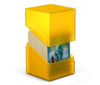Ultimate Guard Deck Case Boulder 100+ Amber (Yellow)