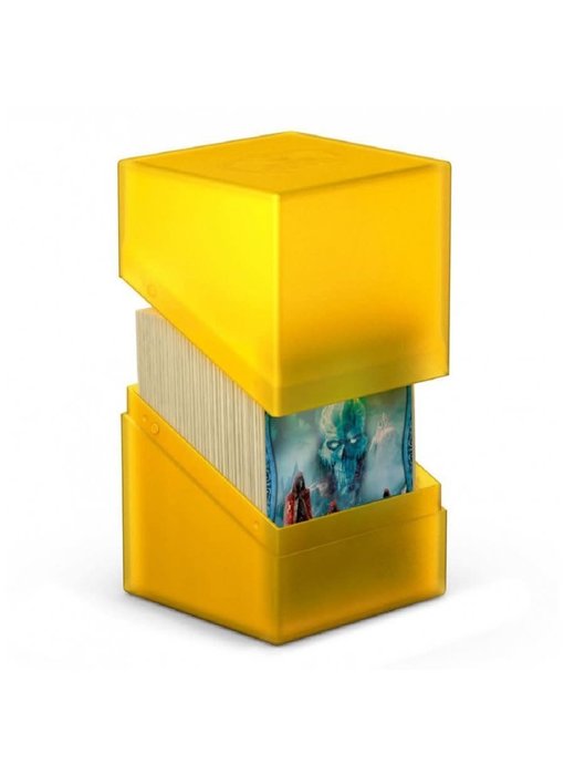 Ultimate Guard Deck Case Boulder 100+ Amber (Yellow)