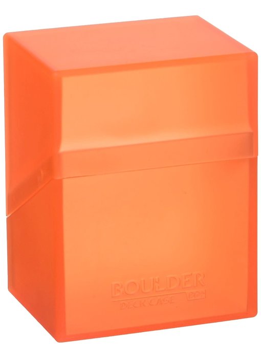 Ultimate Guard Deck Case Boulder 80+ Poppy Topaz (Orange)