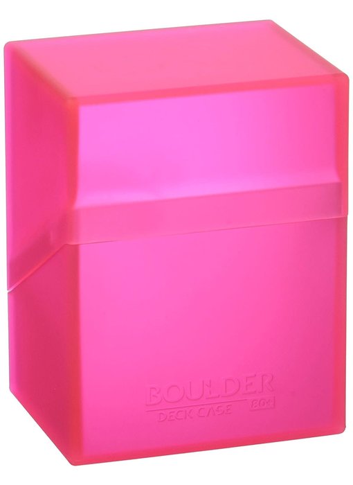 Ultimate Guard Deck Case Boulder 80+ Rhodonite (Pink)