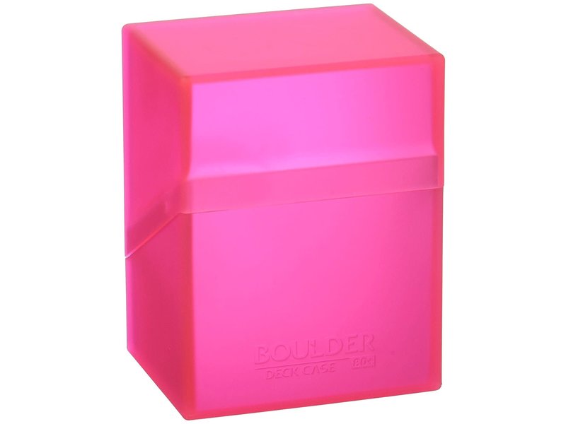 Ultimate Guard Ultimate Guard Deck Case Boulder 80+ Rhodonite (Pink)
