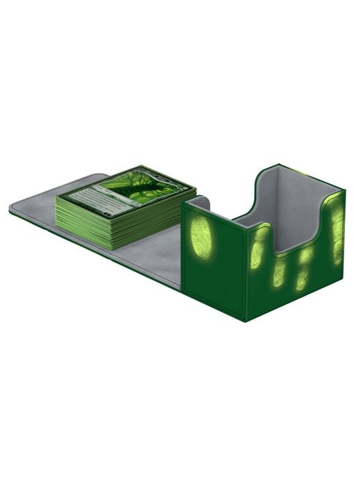Ultimate Guard Deck Case Sidewinder Chromiaskin Green 80+
