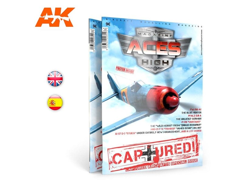 AK Interactive AK Interactive Issue 8. A.H. CAPTURED - English Book