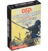 Wizards of the Coast D&D - Spellbook Cards Martial Powers and Races