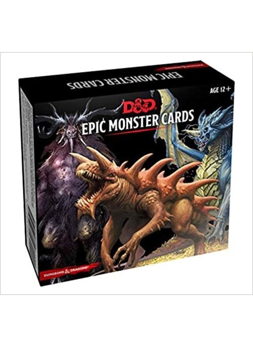 D&D - Spellbook Cards Epic Monster