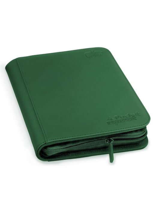 Ultimate Guard Zipfolio Xenoskin 4-Pocket Green