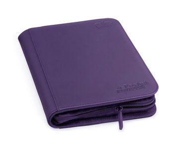 Ultimate Guard Zipfolio Xenoskin 4-Pocket Purple