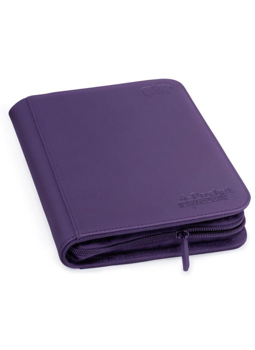 Ultimate Guard Zipfolio Xenoskin 4-Pocket Purple