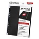 Ultimate Guard Supreme Pages Side-Loading 18-Pocket Black 10Ct