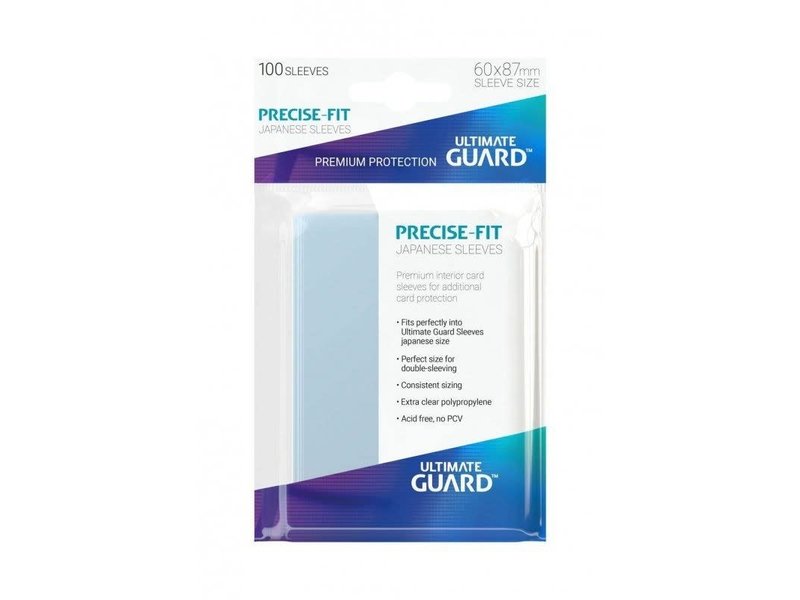 Ultimate Guard Ultimate Guard Sleeves Precise Fit Small 100Ct