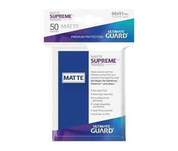 Ultimate Guard Sleeves Supreme Ux Matte Blue 50Ct