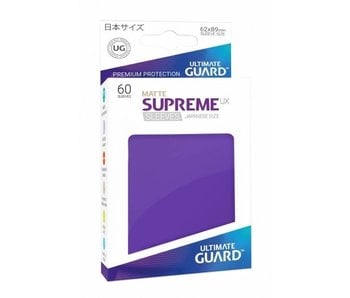 Ultimate Guard Sleeves Supreme Ux Small Matte Purple 60Ct