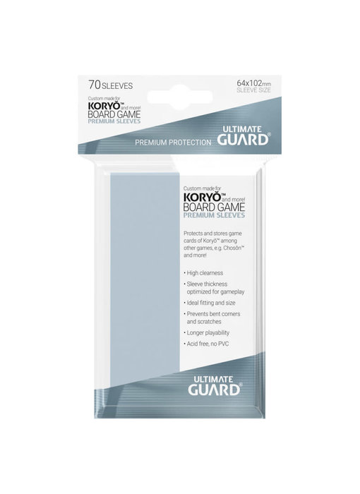 Ultimate Guard Sleeves Premium Bg Cards Koryo 70Ct