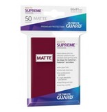 Ultimate Guard Ultimate Guard Sleeves Supreme Ux Matte Burgundy 50Ct