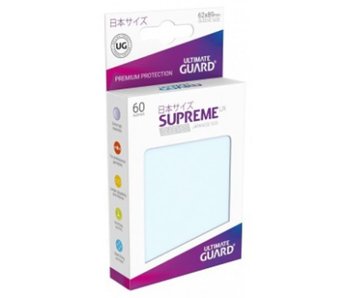 Ultimate Guard Sleeves Supreme Ux Small Clear 60Ct